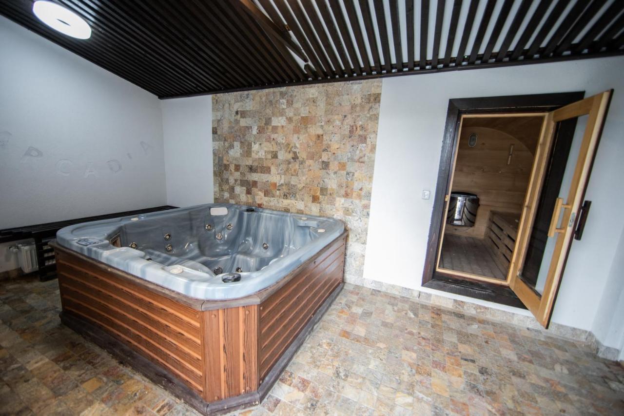 Casa Arcadia 1 Piscina,Jacuzzi, Sauna Buzău Exteriör bild